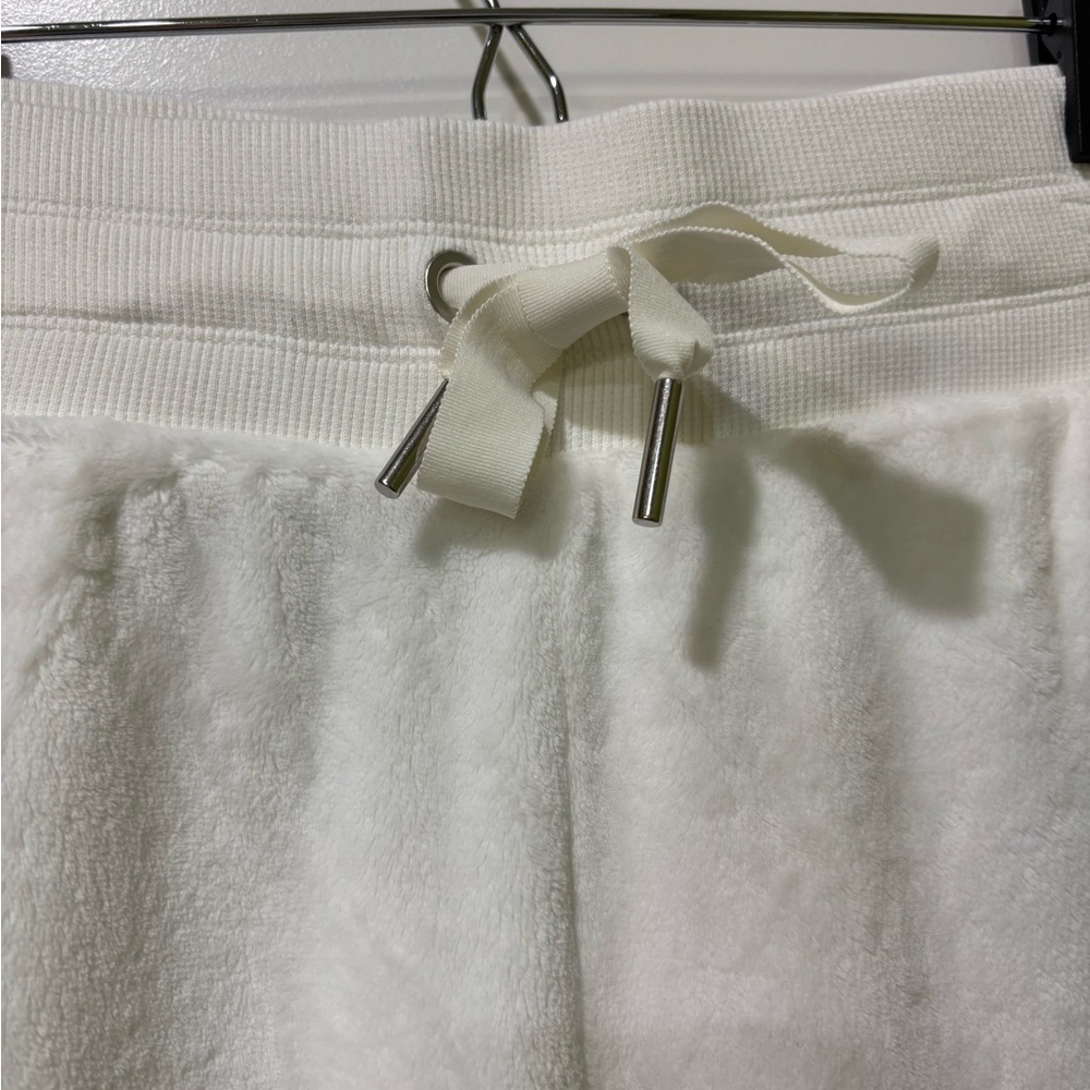 Athleta Double Cozy Karma Joggers White Size Large - Picture 5 of 7